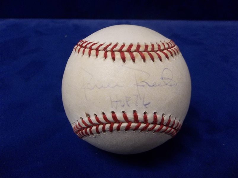 Autographed & Inscribed Robin Roberts Official NL MLB Baseball- Tri-Star Authenticated