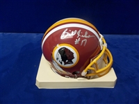 Autographed & Inscribed Billy Kilmer Washington Redskins NFL Football Mini-Helmet- Tri-Star Authenticated