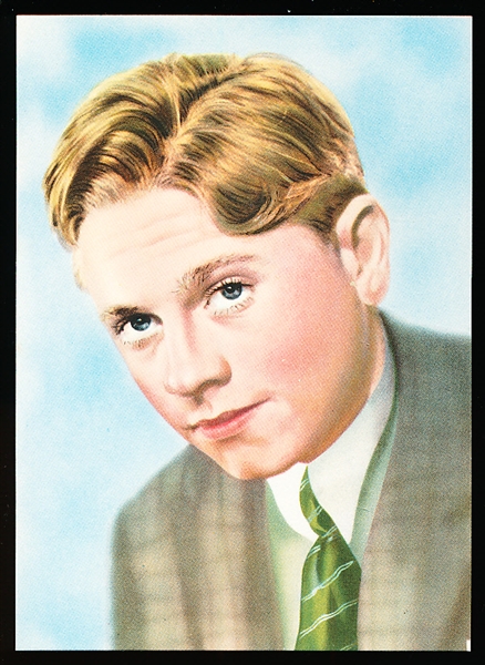 1940 Sherman’s Pools “Famous Film Stars”- Mickey Rooney