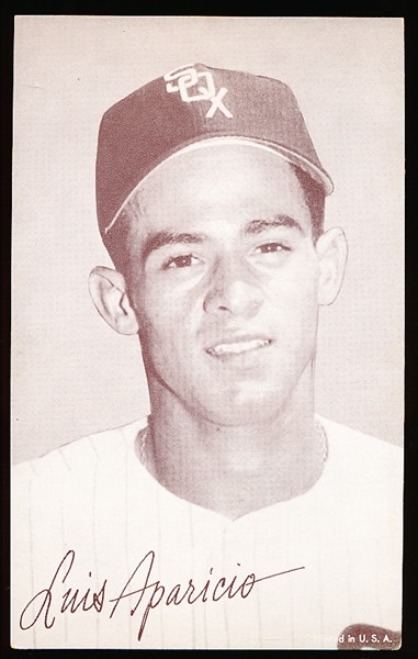 1947-66 Baseball Exhibits- Luis Aparicio- Portrait Pose