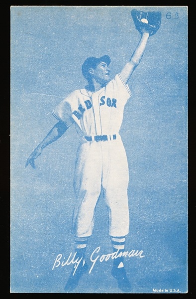 1953 Canadian Baseball Exhibit- #63 Billy Goodman, Red Sox