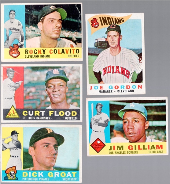 1960 Topps Bb- 8 Cards