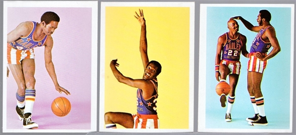 1971-72 Fleer Bask- Harlem Globetrotters- 13 Diff