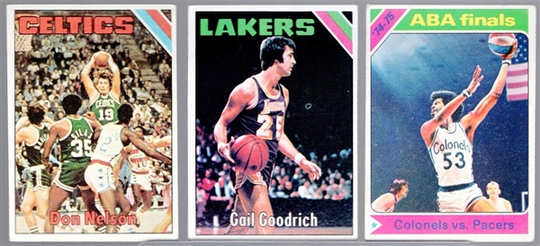 1975-76 Topps Bask- 110 Asst