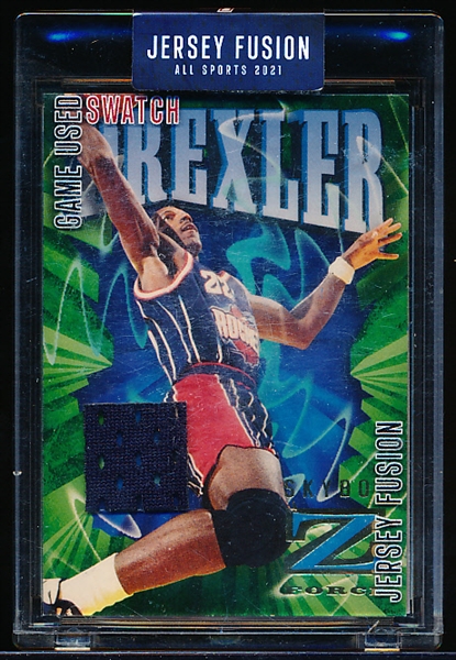 2011 Sportscards Jersey Fusion All-Sport Bskbl. #JF-CD97 Clyde Drexler, Rockets