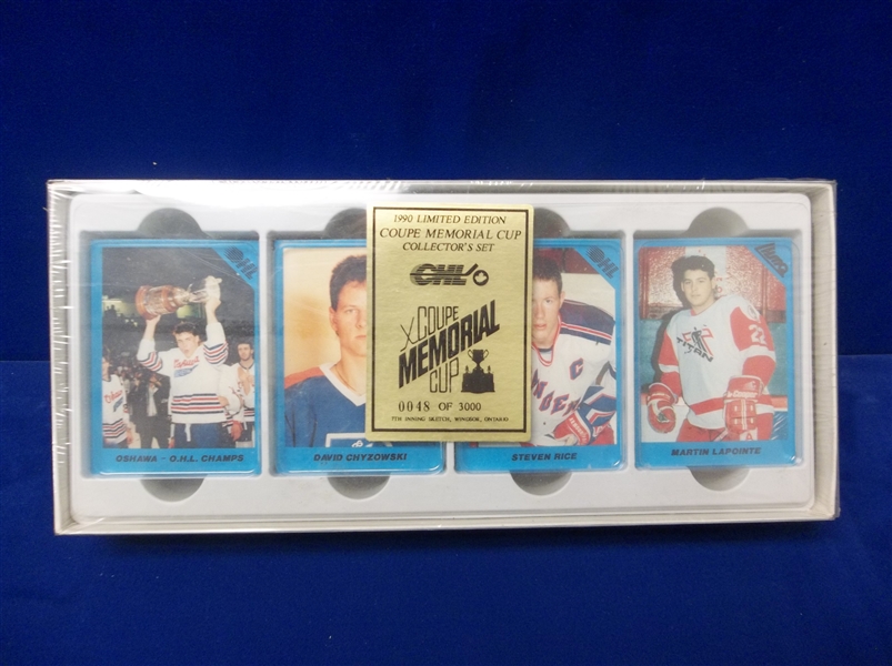 1990 7th Inning Sketch “Memorial Cup” Factory Sealed Set of 100- Set #48 of 3,000