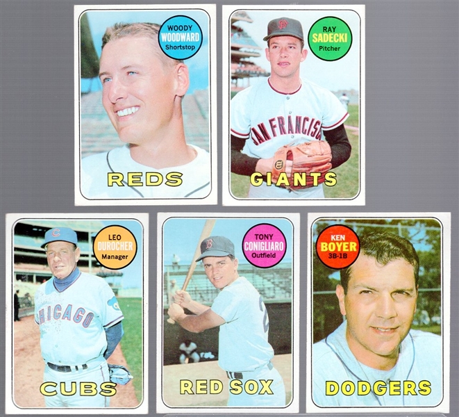 1969 Topps Bb- 10 Diff