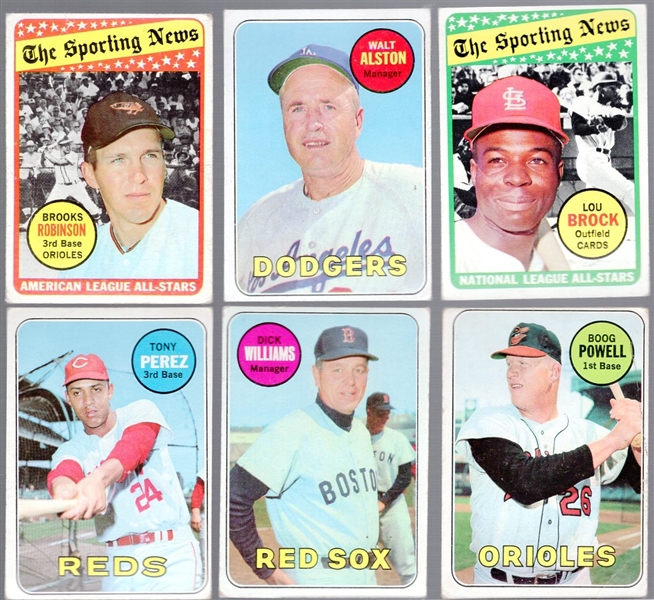 1969 Topps Bb- 25 Cards