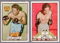 1951 Topps Ringside Boxing- 2 Diff. Cards