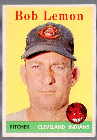 1958 Topps Baseball- #2 Bob Lemon, Cleveland