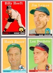 1958 Topps Baseball- 4 Diff