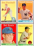 1958 Topps Baseball- 4 Diff