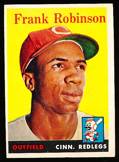 1958 Topps Baseball- #285 Frank Robinson, Reds