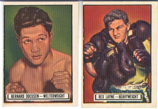 1951 Ringside Boxing- 2 Cards