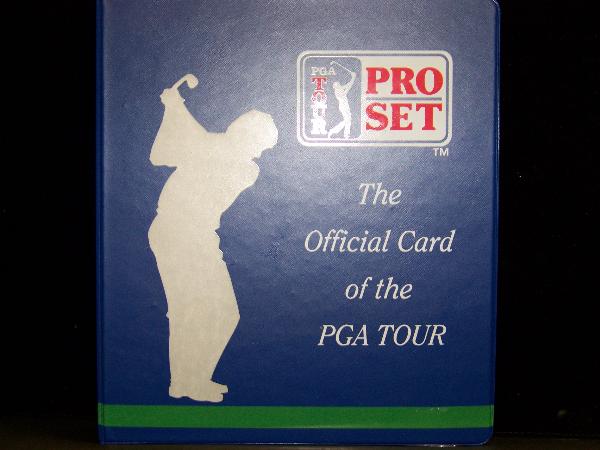 1992 Pro Set Golf Complete Set of 301 In Pages and Special Collector’s Pro Set Golf Album with Special Bob Hope Gift Set Card!