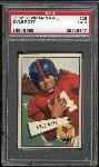 1952 Bowman Small Football- #28 Kyle Rote, Giants- PSA Ex 5
