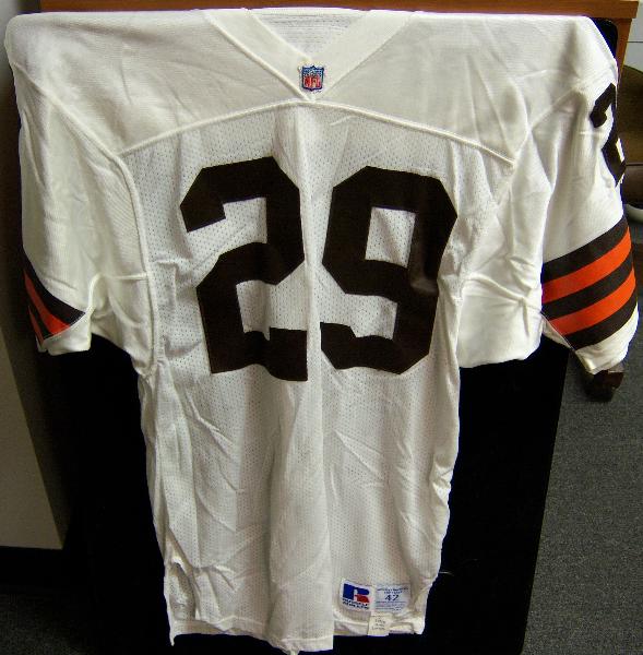 Lot Detail - Cleveland Browns Football Russell Athletic Game Issued Replica  Jersey Autographed by Hanford Dixon