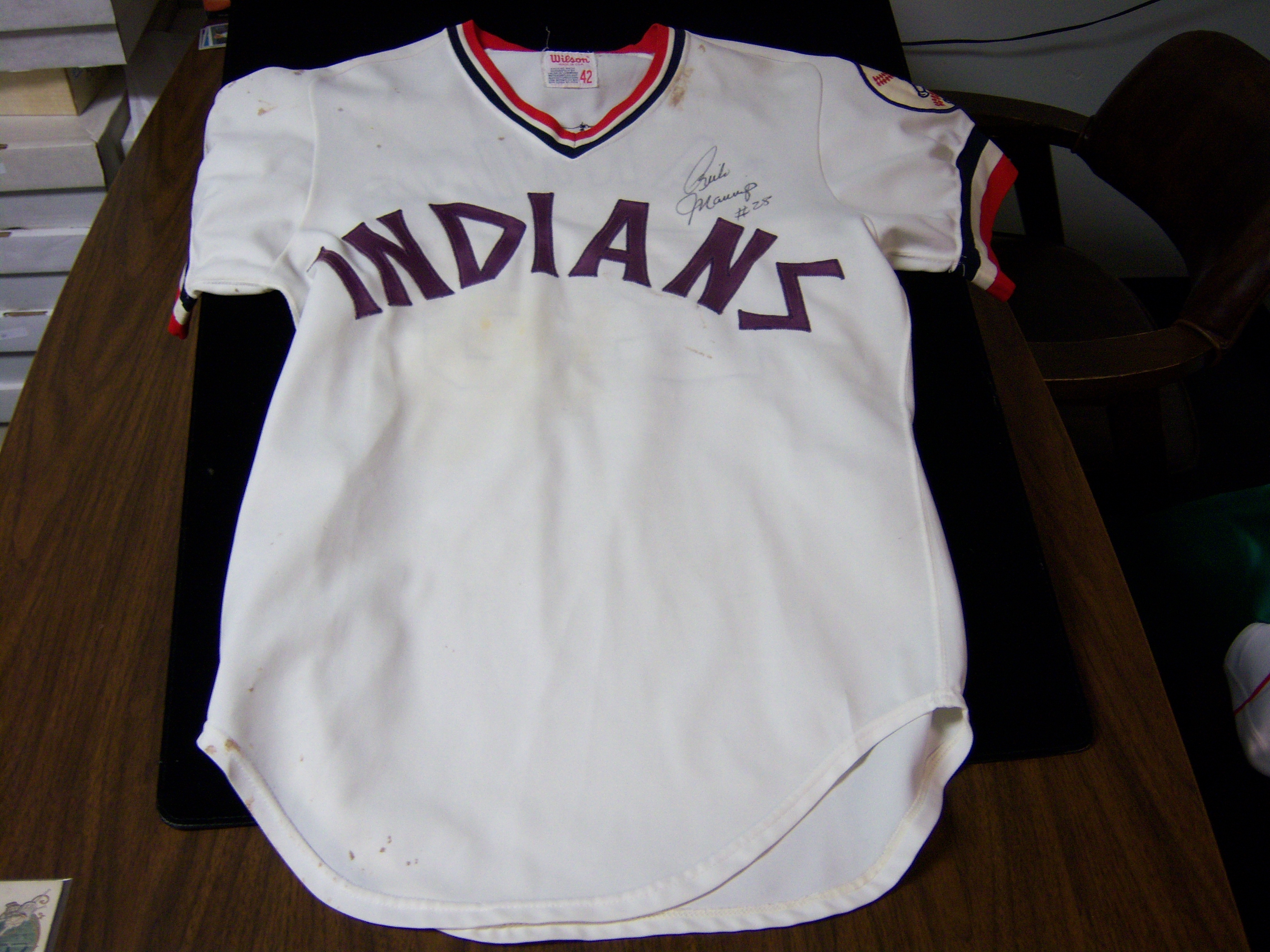 CLEVELAND INDIANS 1999-2001 BATTING PRACTICE STYLE JERSEY