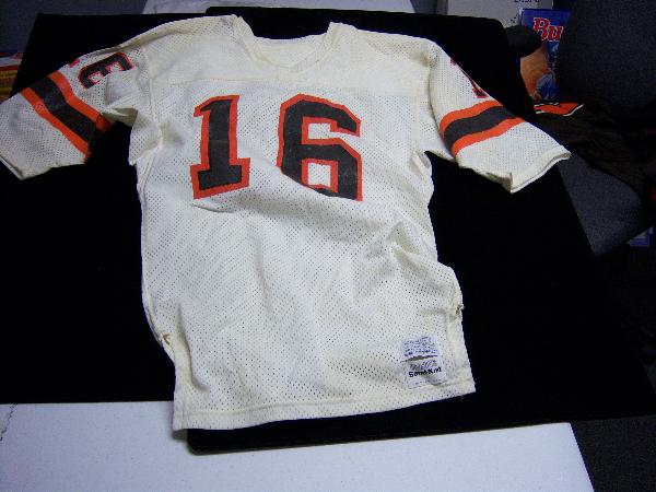 1980-85 Cleveland Browns Game Issued/Used Jersey- #16 Paul McDonald