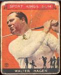 1933 Sport Kings - #8 Walter Hagen, Golf