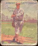 1933 Goudey Baseball- #220 Lefty Grove, Phila A’s