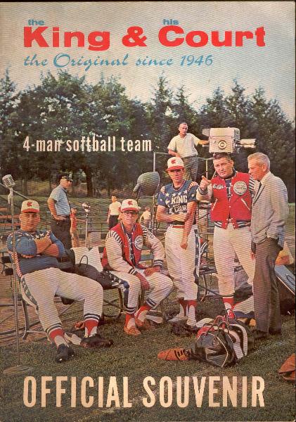 1965 The King and His Court- 4 Man Softball Team – Souvenir Program