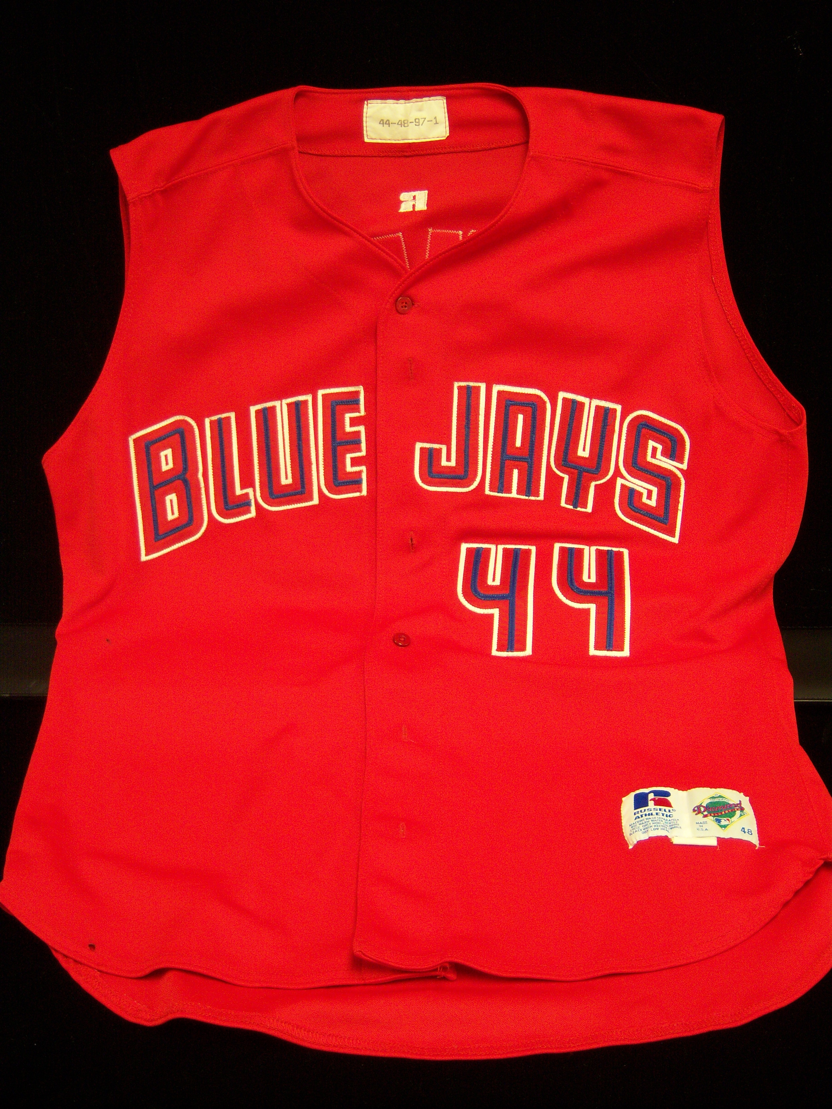 Lot Detail - 1997 Toronto Blue Jays “Canada Day” Salesmans? Jersey