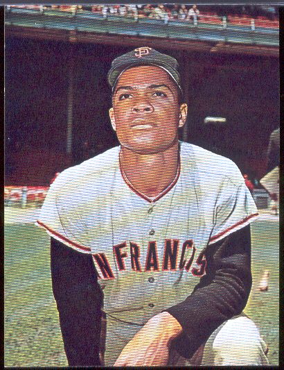 1962 American Tract Society – Tracard #52 Felipe Alou, Giants- Portrait pose- knee up