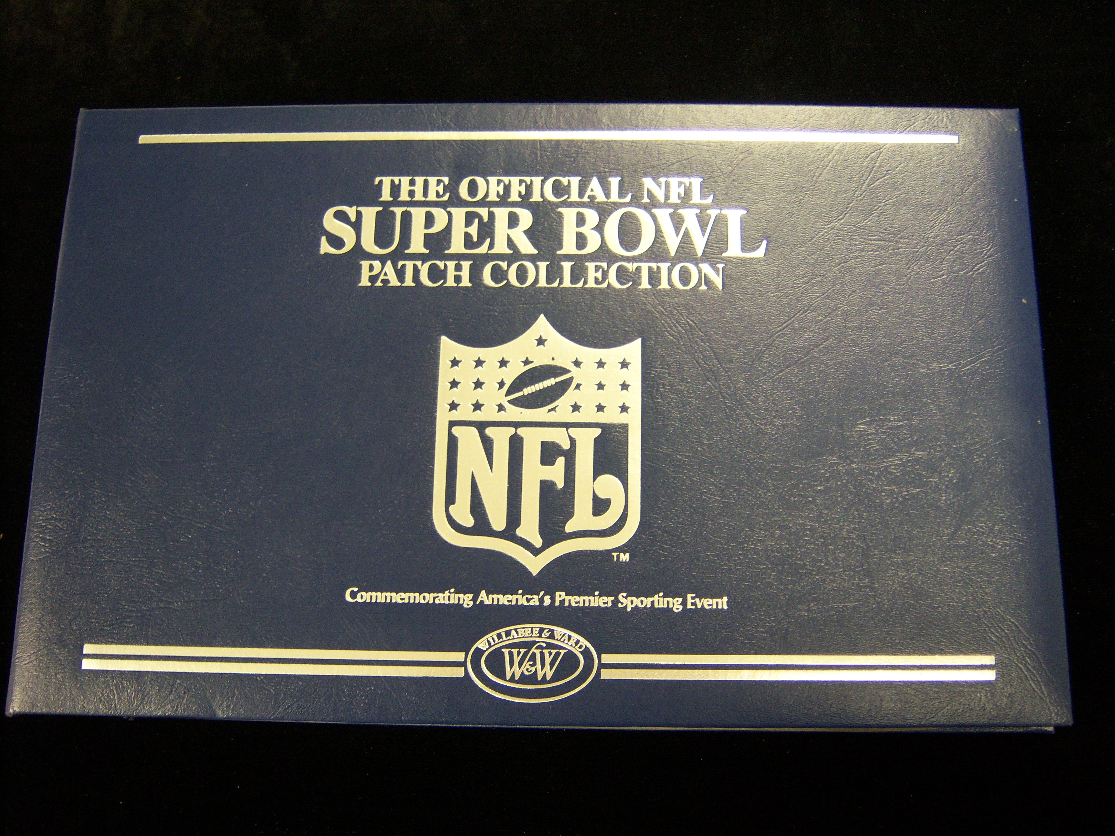 NFL Super Bowl Patch Collection