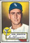 1952 Topps Bb- #159 Saul Rogovin, White Sox