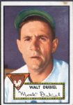 1952 Topps Bb- #164 Walt Dubiel, Cubs