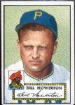 1952 Topps Bb- #167 B. Howerton, Pirates