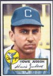 1952 Topps Bb- #169 Howie Judson, White Sox