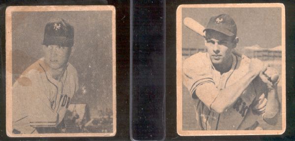 1948 Bowman Bb- 2 Cards