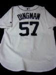 Craig Dingman- Detroit Tigers Home Jersey #57