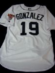 Juan Gonzalez- Detroit Tigers Home Jersey #19