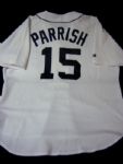 Larry Parrish- Detroit Tigers Home Jersey #15