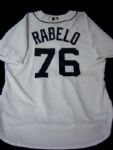 Mike Rabelo- Detroit Tigers Home Jersey #76
