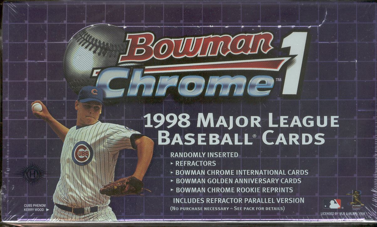 1998 Bowman Series 2 Baseball Hobby Box