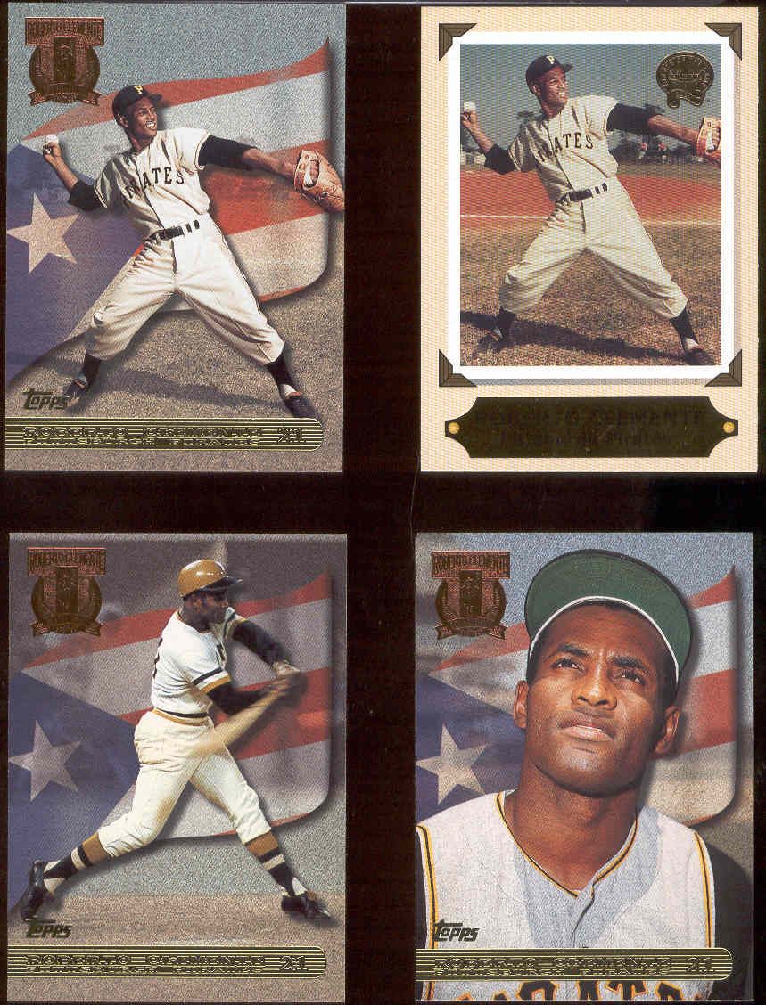 Lot Detail Roberto Clemente 11 Cards