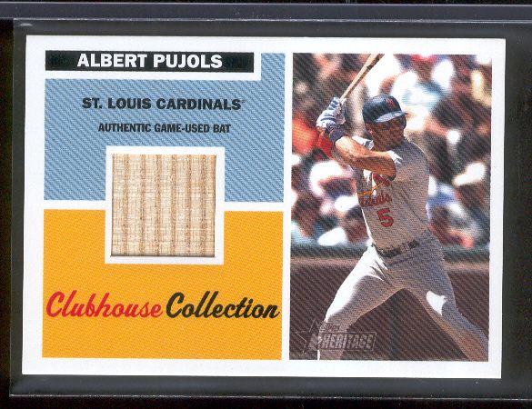 Lot Detail - 2005 Albert Pujols Game Used and Signed St. Louis