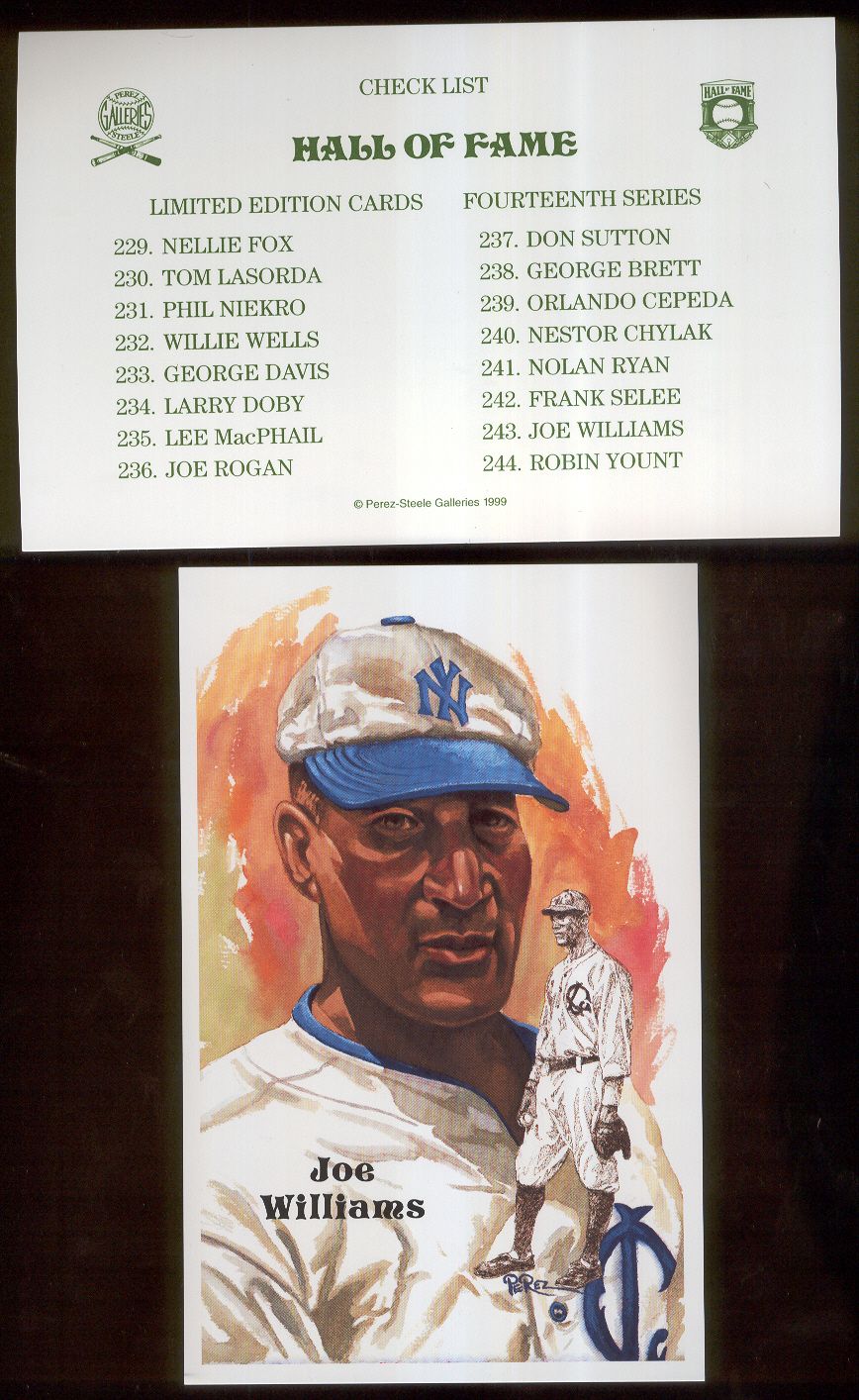 Perez-Steele Orlando Cepeda Limited Edition Postcard