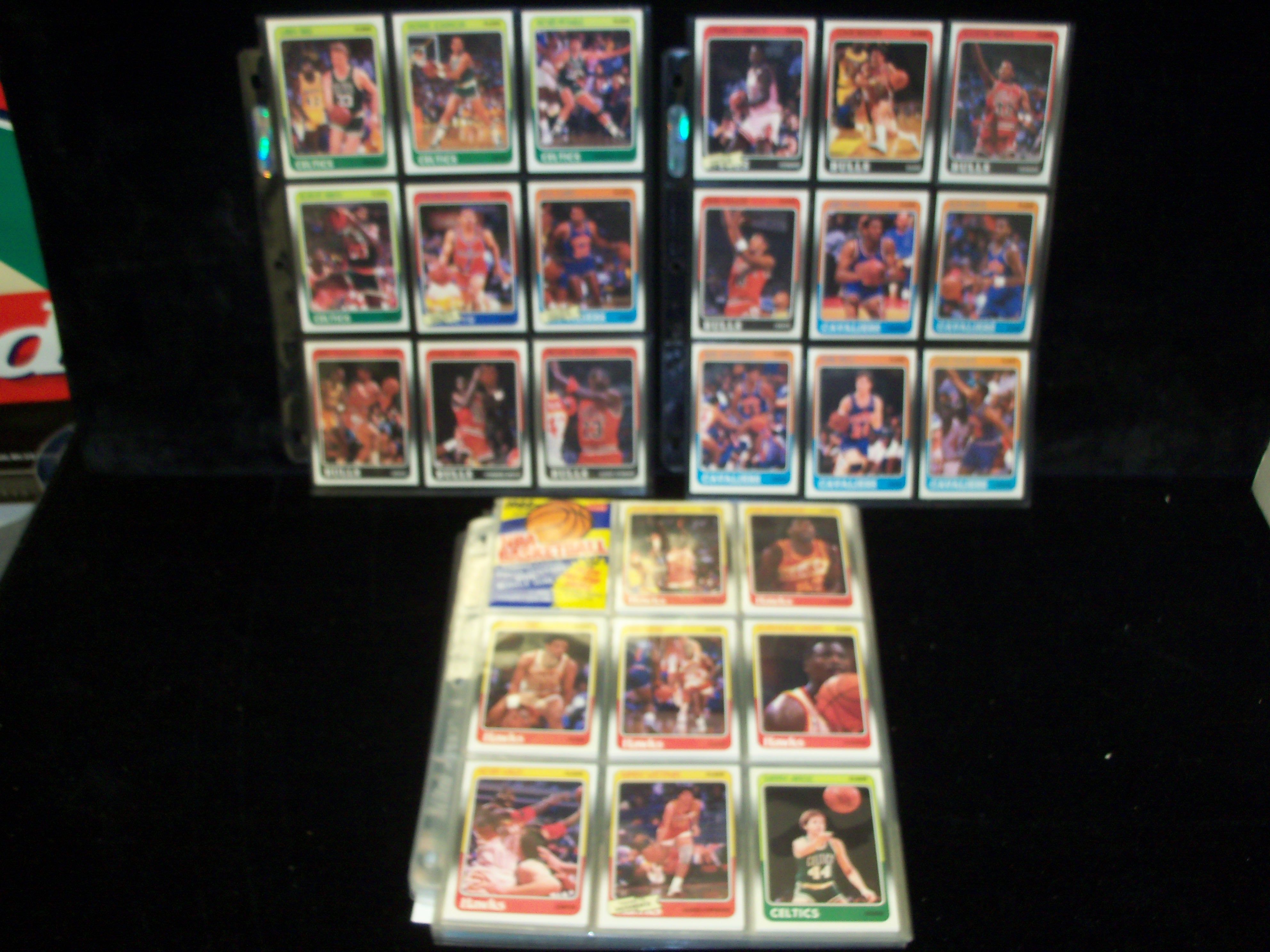 Lot Detail - 1988-89 Fleer Basketball Set of 132 with All-Star Sticker ...