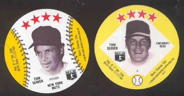 1977 MSA Tom Seaver Tough “Customizable” Advertising Disc