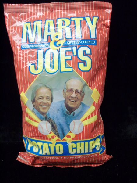 1992 Marty & Joe’s Potato Chips- 1 Unopened 6 oz. Bag