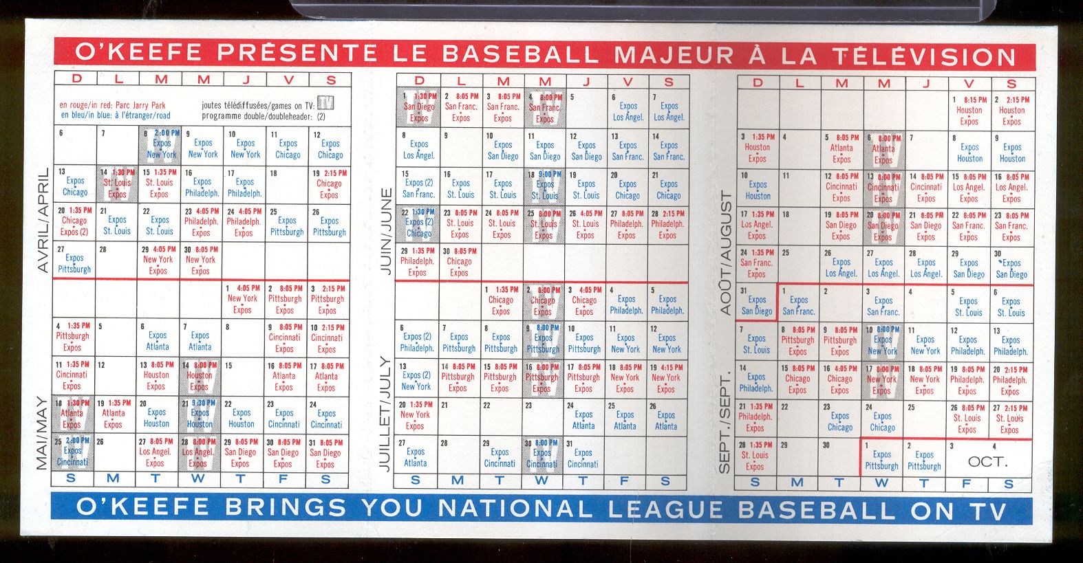 Lot Detail - 1969 Montreal Expos Official Yearbook