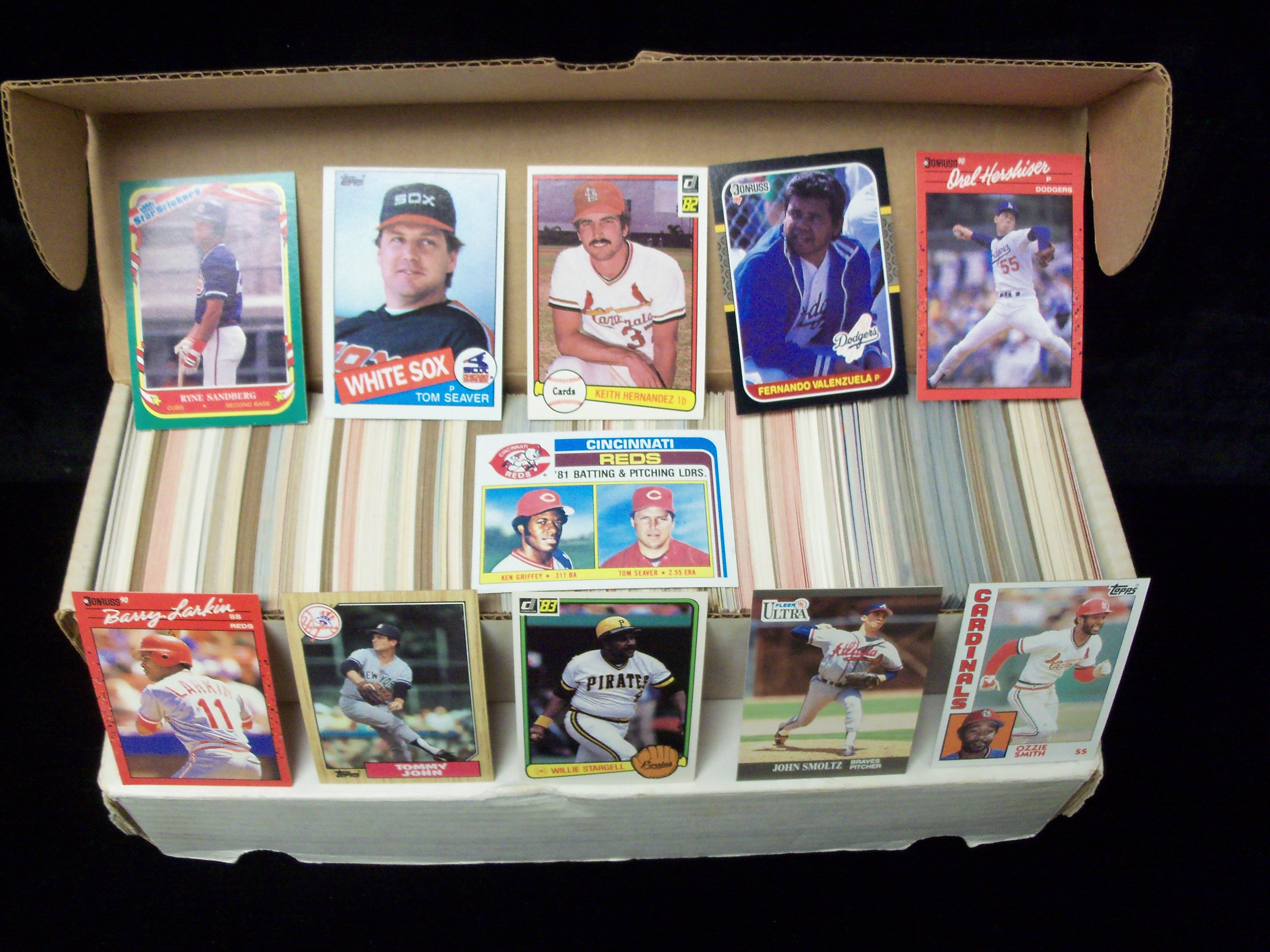 Lot Detail - Baseball Star Lot- 1500 Cards