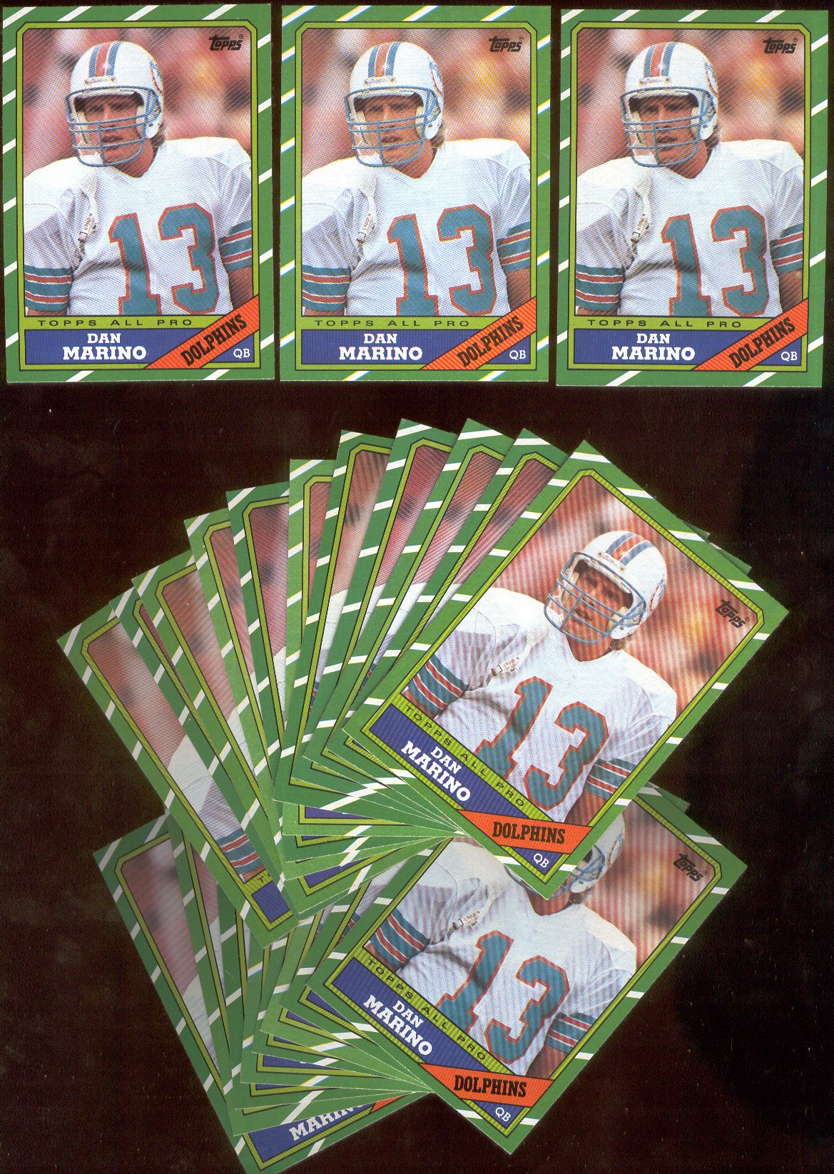 86 topps dan marino card