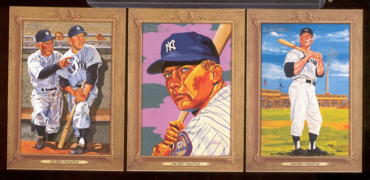 2007 Topps #7 Mickey Mantle Baseball Card