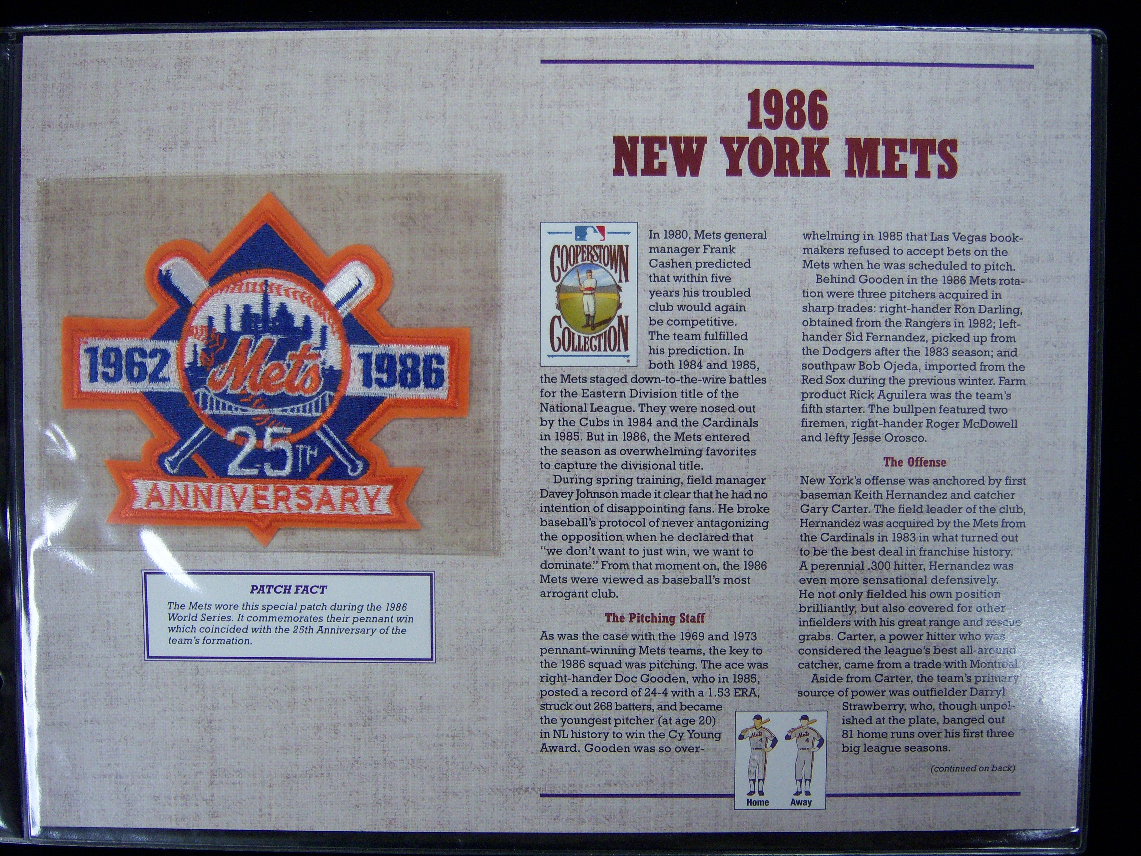 An Amazing Era: The New York Mets 25TH Anniversary [1962-1986